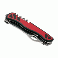 Нож перочинный Victorinox Forester, 111 мм, 10 функций, рукоять нейлон, красно-черный Нож перочинный Victorinox Forester, 111 мм, 10 функций, рукоять нейлон, красно-черный