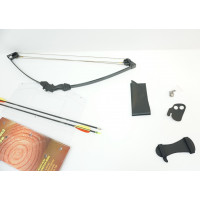 Детский блочный лук Man Kung MK-CB008, 4,5 кг, 84 см (черный) Детский блочный лук Man Kung MK-CB008, 4,5 кг, 84 см (черный)
