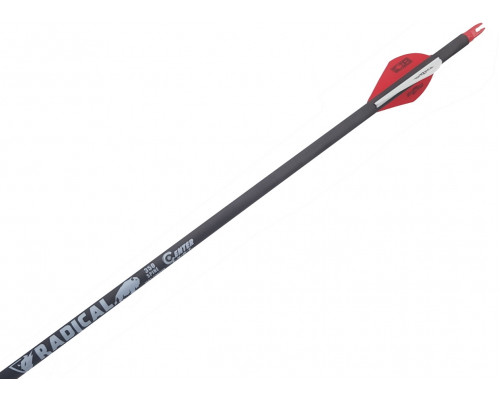 Стрела лучная карбоновая Centershot Radical 350, Blazer 2"